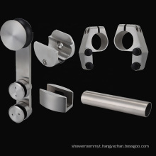 Interior sliding shower door hardware system roller Kit